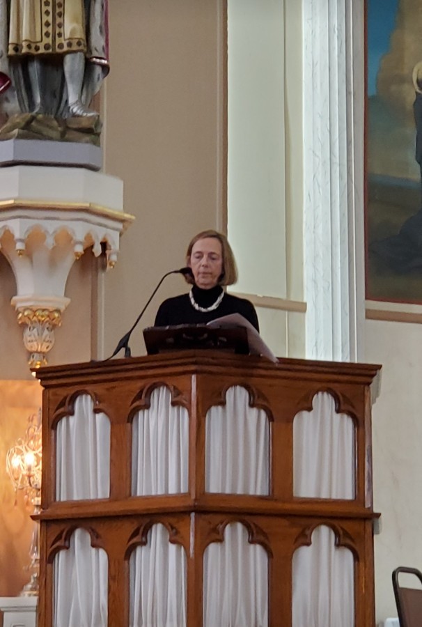 Speaker at the Blessed Karl event at Saint Mary of Victories